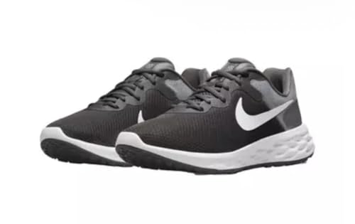 Nike Nike Revolution 6 Men's Road Running Shoes (Iron Grey White Smoke Grey, US Footwear Size System, Adult, Men, Numeric, Medium, 10)