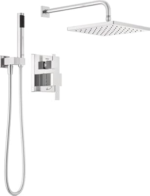 DELTA 342701 Modern Shower System, Chrome
