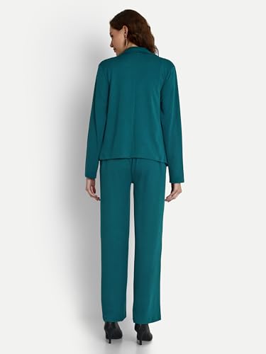 طقم بليزر للنساء من ليريا فاشن، طقم 3 قطع (لون فيروزي، مقاس لارج L)