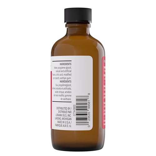 Lorann Oils Cherry Bakery Emulsion: Authentic Cherry Flavor, Perfect for Enhancing Fruit Undertones in Baked Goods, Gluten-Free, Keto-Friendly, Cherry Extract Alternative Essential for Your Kitchen