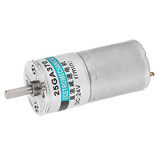 Moteur à basse vitesse 24V XD25GA370 pour robotique à engrenages métaux