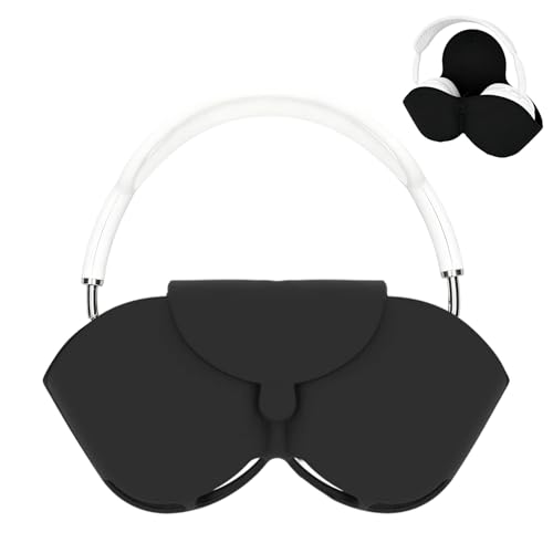 Housse de casque audio noir en cuir PU pour la protection au quotidien