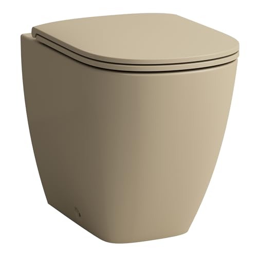 LAUFEN Lua Stand-Tiefspül-WC, Abgang waagerecht oder senkrecht, 360x520mm, H8230810180001, Farbe: bahamabeige