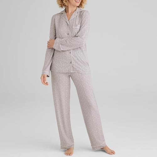 Image of Tommy John Women's Short Sleeve Top and Short Pajama Set