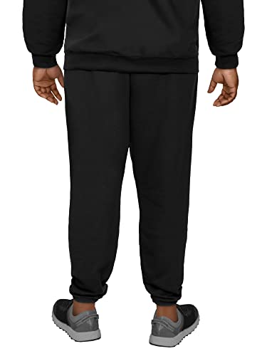 Fruit of the Loom Big & Tall Eversoft Fleece Elastic Bottom Sweatpants with Pockets, Relaxed Fit, Moisture Wicking,Breathable2