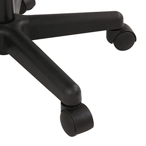 Amazon Basics Mid-Back Mesh Office Drafting Chair Stool With Adjustable Footrest, Black #TOP6