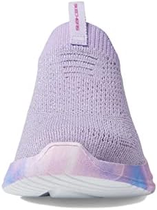 Skechers Kids Girls Ultra Flex 3.0-Cooltastic Sneaker, Lavender/Multi, 3 Little Kid | Image 5