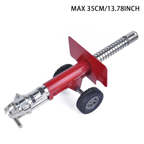 ZeawIEsvbyt Firecracker Artillery Cannon, 304 Stainless Steel Mini Model Firework Launcher Collectible Military Gifts & Desktop Decorations for Enthusiasts (Red) - Thumbnail 3