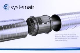 FANTECH prioAir 8 fan integrated into ductwork