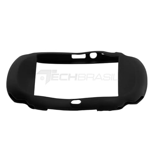 Capa Protetora Silicone Para PS Vita 1000 Fat Preto