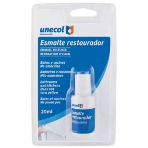 Unecol 5160 Réparateur d'émail 20 ml Blanc