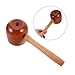 LALADEFIEE Smokeless Moxibustion Box Handheld Moxa Burner Portable Moxa Therapy Jar High-Temperature Wood Moxibustion Tool