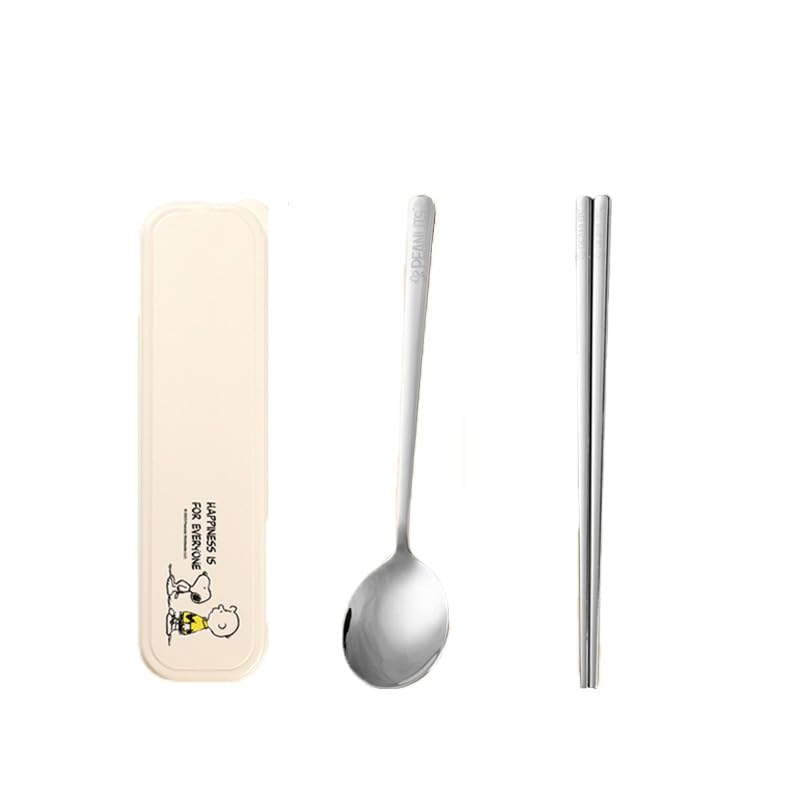 Amazon｜スヌーピー カトラリーセット 食器セット 箸スプーン