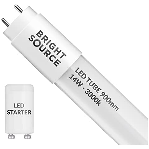 Bright Source 14w LED T8 Tube, Warm White Cover