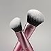 Real Techniques Ultimate Multi Tasker Brush, Dual-Ended Makeup Brush for Foundation, Blush Bronzer & Powder, Precision Sculpting & Blending, UltraPlush Bristles, Cruelty-Free, 1 Count