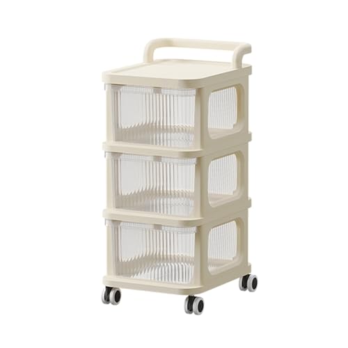 Stackable Storage Drawers - Small Freestanding Bathroom Cabinet for Narrow