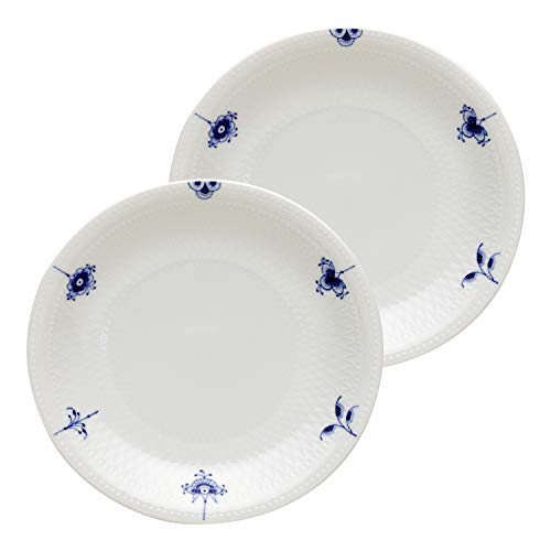 正規輸入品 ロイヤルコペンハーゲン ブルーパルメッテ ブロッサム プレート 皿 ペア 20cm 結婚祝い プレゼント 1016971