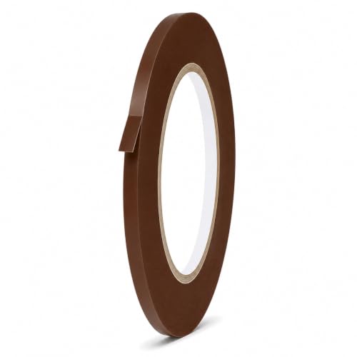 Image of GGR Supplies CVT-536 Brown Vinyl Floor Marking Tape, 1 /4 x 36 Yards