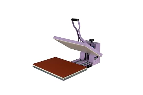 16x24 Inches Manual Heat Press Machine with Slide-Out Base (Purple) – Ideal for T-Shirts, Sublimation, Htv, & DIY Crafts – Easy-to-use & Durable Design - Image 4