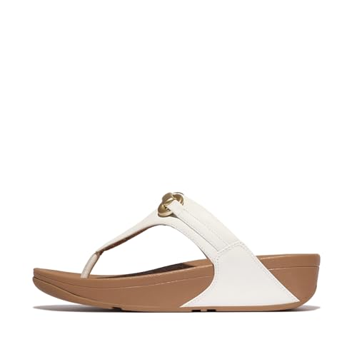 Image of FitFlop Lulu Chunky-Snaffle Leather Toe-Post Sandals
