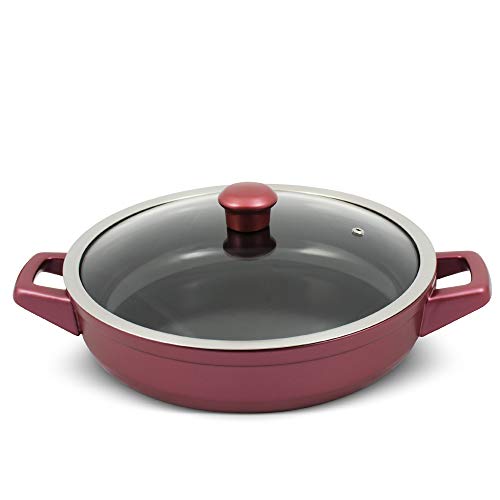 Caçarola de Cerâmica Duo, 28cm, 2,5 Litros, Rose Gold, Ceraflame