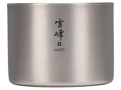 Vaso apilable doble pared Titanium 400 ml gris miniatura 2