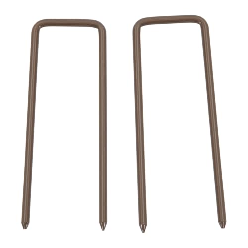 Outsunny Scherengitter Absperrgitter Ausziehbar 52-405cm Braun H103,5cm