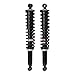 2 Pcs Rear Shock Absorbers - Rear Towing Shock Absorbers Compatible with Honda Rincon 650 2003-2005, 680 2006-2014, Black Heavy Duty Shocks Replacement (1 Pair)