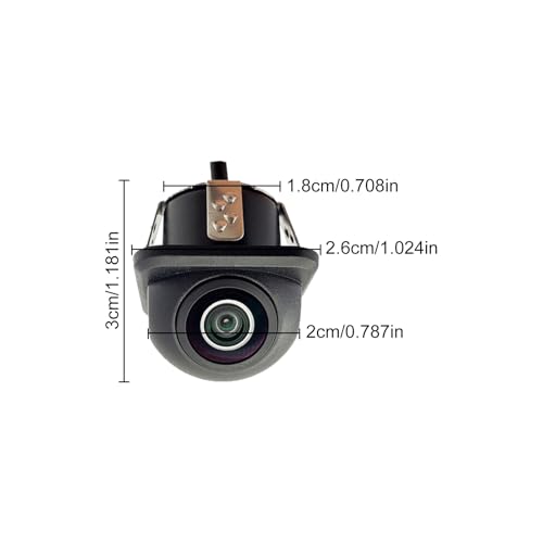 Image of HD Car Backup Camera CVBS Night Vision Rear View Camera with 20mm /0.78 inch Opener 170ﾟ Wide Angle Front /Rear View Cam