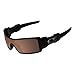 LenzReborn Polarized Lens Replacement for Oakley Oil Rig Sunglass - Rust Brown - Polarized