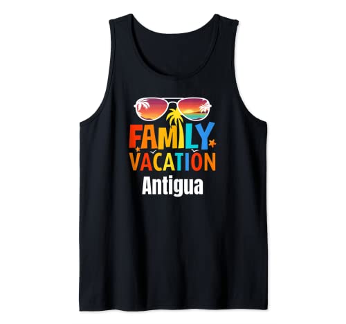 Hermosos trajes a juego de la isla Antigua Camiseta sin Mangas