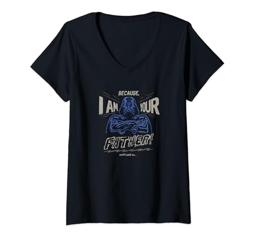 T-shirt Star Wars femme Dark Vador humour de père