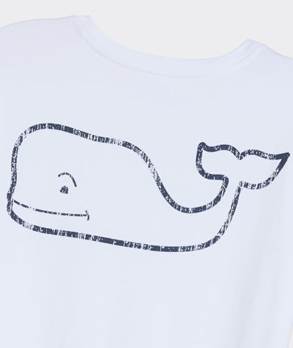 Image of vineyard vines Girls' Vintage Whale Short-Sleeve Pocket Tee