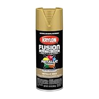 Krylon K02727007 White Fusion All-In-One Paint & Primer Spray Paint, Gloss