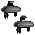 GXGM 2 pezzi Clip per Visiera Auto, Clip per Parasole, Gancio Parasole per Auto, per Audi A4L A3 A5 Q5 A6L Q3 A7, gancio clip visiera solare interna