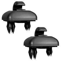GXGM 2 pezzi Clip per Visiera Auto, Clip per Parasole, Gancio Parasole per Auto, per Audi A4L A3 A5 Q5 A6L Q3 A7, gancio clip visiera solare interna