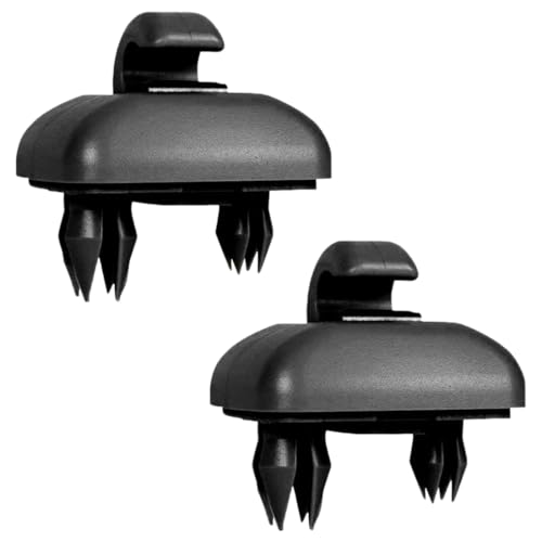 Immagine prodotto: GXGM 2 pezzi Clip per Visiera Auto, Clip per Parasole, Gancio Parasole per Auto, per Audi A4L A3 A5 Q5 A6L Q3 A7, gancio clip visiera solare interna
