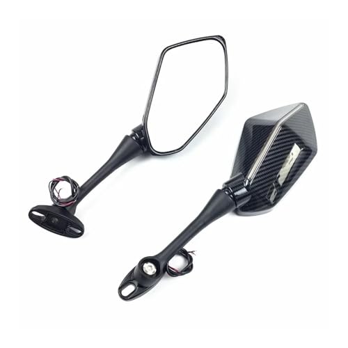 Espejos retrovisores de motocicleta con luz señal giro CBR600RR 2003-2022 y CBR1000RR