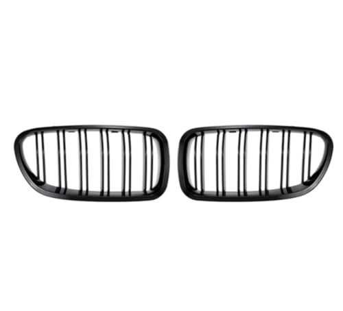 Calandre rein avant F10 F11 F18 noir brillant double ligne pour Série 5 2010-2017
