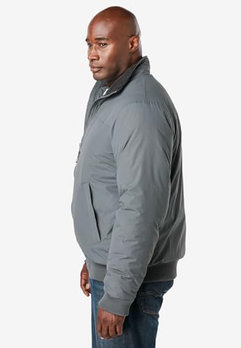 KingSize Men's Big & Tall Fleece-Lined Bomber Jacket3