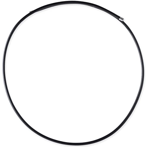 [BANDEL] バンデル ヘルスケア フレキシブル ネックレス 磁気ネックレス fit(ブラック×シルバー) 1枚目