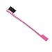SUMAJU 2 Pack Edge Control Hair Brush Double Sided Edge Brushes(Pink and Black)