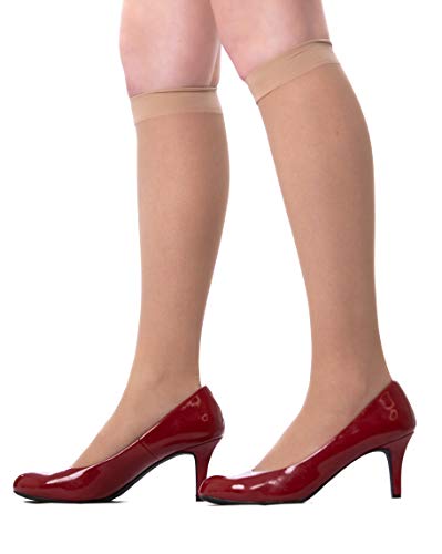 Image of Medicella Knee High Compression Socks Open Toe 15-20 mmHg Medical Quality