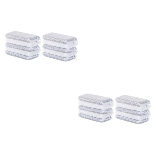 NIYANGLE 2 Series Esponja De Limpieza Kitchen Towels Arrumação Cozinha Fregado Depuración Esponja De Cocina Reutilizable para Lavar Platos Estropajos De Cocina Reutilizables 10 Piezas*2