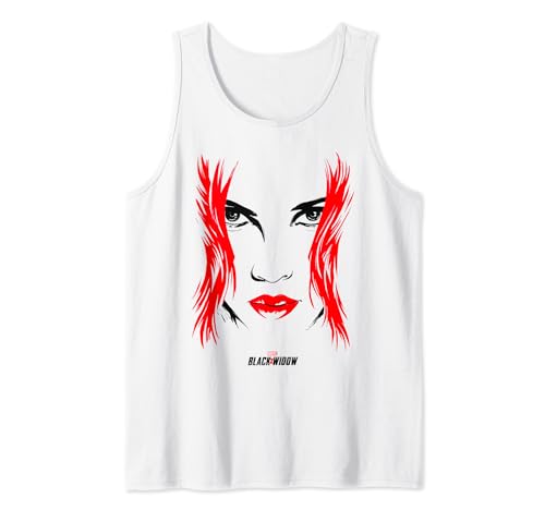 Marvel Black Widow tank top : débardeur imprimé héroïne pour style streetwear