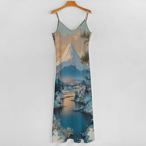Robe Longue Femme Boho Maxi Ample Fluide Grande Taille Imprimée - 4