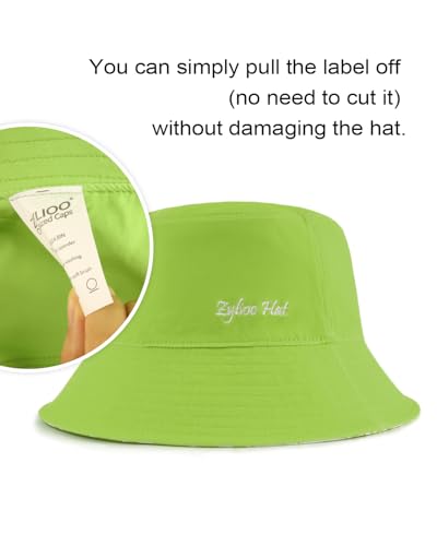 Image of XXL Oversize Bucket Hat Reversible, XL L M S Fisherman Sun Cap With Chin Strap, Travel Beach Outdoor Hat For Men Women