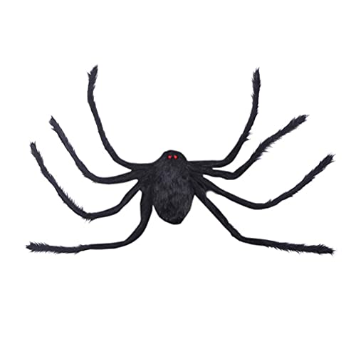 JTLB Halloween Haarige Spinne, Spinnennetz Halloween Dekoration Set, Spider Web Spukhaus Deko Spinne Dekorationen Fälschung Spinnenbaumwolle Spinnen Lichter für Garten, Hof