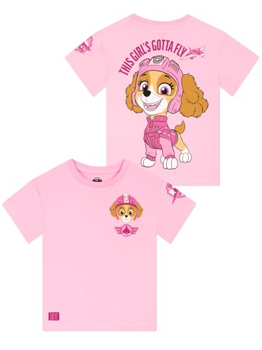 Paw Patrol Shirt | Girls Short Sleeve Shirt | Skye Girls Tops | Skye Kids Tshirt