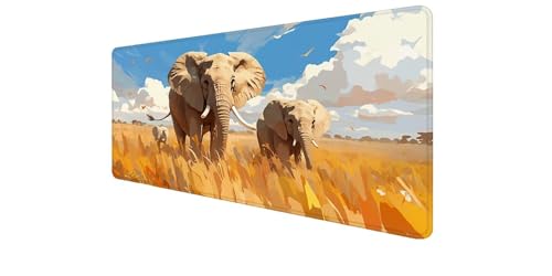 Tapis souris antidérapant grand format pour protéger votre bureau PC